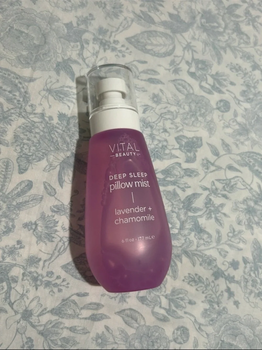 Vital Beauty Deep Sleep Pillow Mist - Lavender + Chamomile - Purple